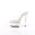 Pleaser GLEAM-601 Platform Mules Clear EU-38 / US-8
