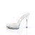 Fabulicious GLORY-501 Mules Clear EU-37 / US-7