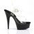 Pleaser DELIGHT-608 Clear/Black EU-35 / US-5