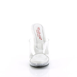 Fabulicious GLORY-501 Mules Clear EU-39 / US-9