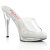 Fabulicious GLORY-501 Mules Clear EU-41 / US-11