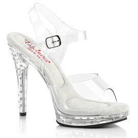 Fabulicious GLORY-508SDT Sandalettes Clear EU-35 / US-5