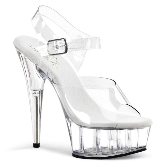 Pleaser DELIGHT-608 Clear/Clear EU-35 / US-5