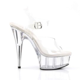 Pleaser DELIGHT-608 Clear/Clear EU-35 / US-5