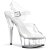 Pleaser DELIGHT-608 Clear/Clear EU-37 / US-7