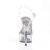 Pleaser DELIGHT-608 Clear/Clear EU-37 / US-7