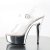 Pleaser DELIGHT-608 Clear/Silver Chrome EU-35 / US-5