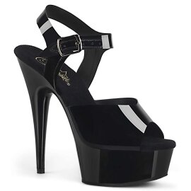 Pleaser DELIGHT-608N Black (Jelly-Like) TPU/Black EU-35 /...