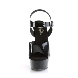 Pleaser DELIGHT-608N Black (Jelly-Like) TPU/Black EU-35 /...
