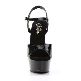 Pleaser DELIGHT-609 Black Patent/Black EU-35 / US-5