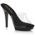 Fabulicious LIP-101 Mules Clear Black EU-37 / US-7