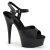 Pleaser DELIGHT-609 Black Faux Leather/Black Matte EU-37 / US-7