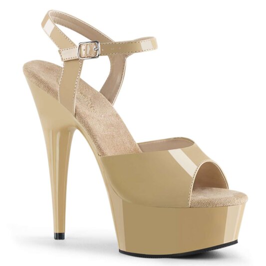 Pleaser DELIGHT-609 Cream/Cream EU-35 / US-5