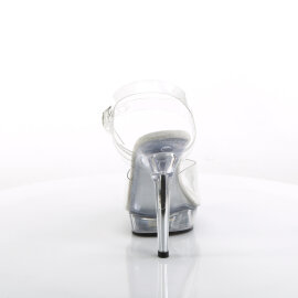 Fabulicious LIP-108 Sandalettes Clear EU-39 / US-9