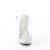 Fabulicious LIP-108DM Sandalettes Clear Rhinestones Silver EU-38 / US-8