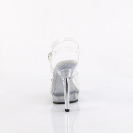 Fabulicious LIP-108MG Sandalettes Clear EU-39 / US-9