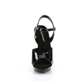 Fabulicious LIP-109 Sandalettes Black EU-40 / US-10