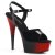 Pleaser DELIGHT-609BR Black Patent/Red-Black EU-40 / US-10