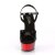 Pleaser DELIGHT-609BR Black Patent/Red-Black EU-37 / US-7