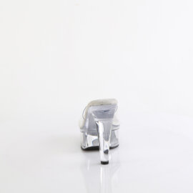 Fabulicious MARTINI-501 Platform Mules Clear EU-39 / US-9