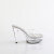 Fabulicious MARTINI-501 Platform Mules Clear EU-39 / US-9