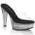 Fabulicious MARTINI-501 Platform Mules Clear Smoke Black EU-41 / US-11