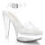 Fabulicious MARTINI-505 Platform Sandalettes Clear EU-39 / US-9