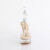 Fabulicious MARTINI-505 Platform Sandalettes Clear Beige EU-37 / US-7
