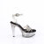 Fabulicious MARTINI-505 Platform Sandalettes Smoke Black EU-36 / US-6