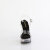 Fabulicious MARTINI-508 Platform Sandalettes Clear Smoke Black EU-38 / US-8