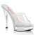 Fabulicious MAJESTY-501 Platform Mules Clear EU-35 / US-5