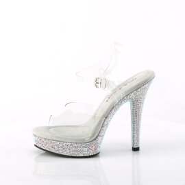Fabulicious MAJESTY-508DM Platform Sandalettes Clear EU-37 / US-7