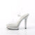 Fabulicious MAJESTY-508DM Platform Sandalettes Clear EU-40 / US-10