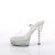 Fabulicious MAJESTY-508SDT Platform Sandalettes Clear EU-39 / US-9