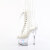 Pleaser MOON-1021C-DIA Platform Ankle Boots Clear EU-35 / US-5