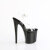 Pleaser NAUGHTY-808 Platform Sandalettes Clear Black EU-38 / US-8