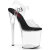 Pleaser NAUGHTY-808 Platform Sandalettes Clear EU-37 / US-7