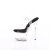 Pleaser PASSION-708 Platform Sandalettes Clear Black Transparent EU-37 / US-7