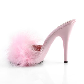 Fabulicious POISE-501F Mules Baby Pink EU-40 / US-10