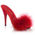 Fabulicious POISE-501F Mules Red EU-38 / US-8