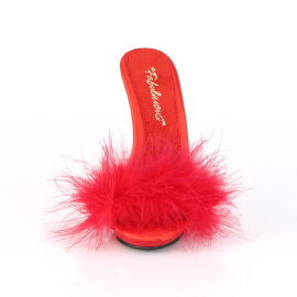 Fabulicious POISE-501F Mules Red EU-42 / US-12