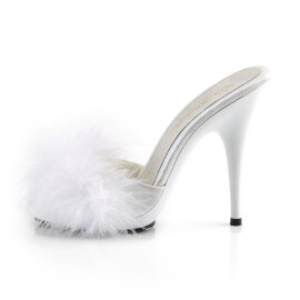 Fabulicious POISE-501F Mules White EU-43 / US-13