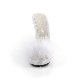 Fabulicious POISE-501F Mules White EU-41 / US-11
