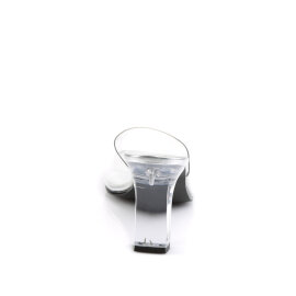 Fabulicious ROMANCE-301 Mules Clear EU-38 / US-8