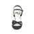 Fabulicious ROMANCE-313 Sandalettes Faux Leather Black EU-40 / US-10