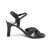 Fabulicious ROMANCE-313 Sandalettes Faux Leather Black EU-44 / US-14