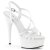Pleaser DELIGHT-613 White Patent/White EU-35 / US-5