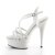 Pleaser DELIGHT-613 White Patent/White EU-35 / US-5