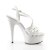 Pleaser DELIGHT-613 White Patent/White EU-39 / US-9