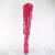 Pleaser SEDUCE-3000WC Overknee Boots Patent Pink EU-38 / US-8